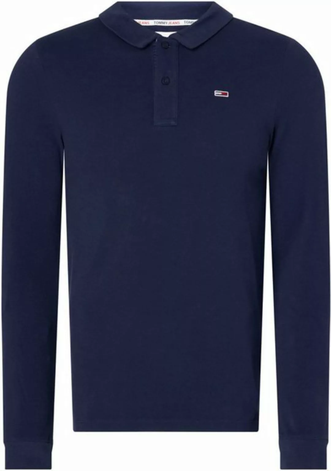 Tommy Jeans Langarm-Poloshirt "TJM SLIM SOLID LS POLO" günstig online kaufen