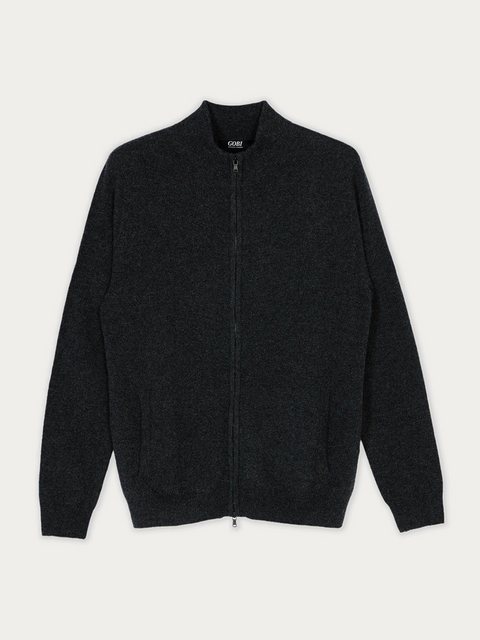 GOBI Cashmere Strickjacke Kaschmirstrickjacke mit Reißverschluss günstig online kaufen