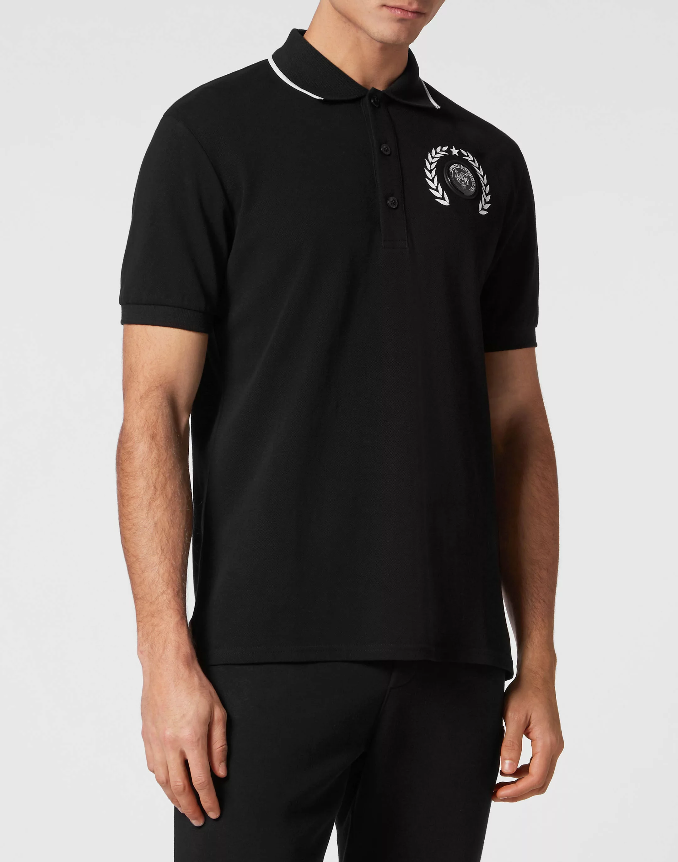 PLEIN SPORT Poloshirt "Carbon Tiger" günstig online kaufen