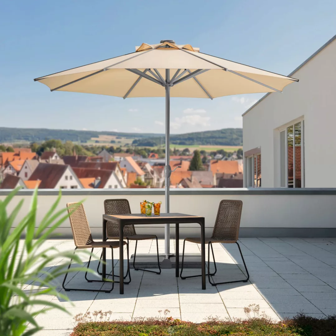 Schneider Sonnenschirm Rooftop Natur Ø 350 cm günstig online kaufen