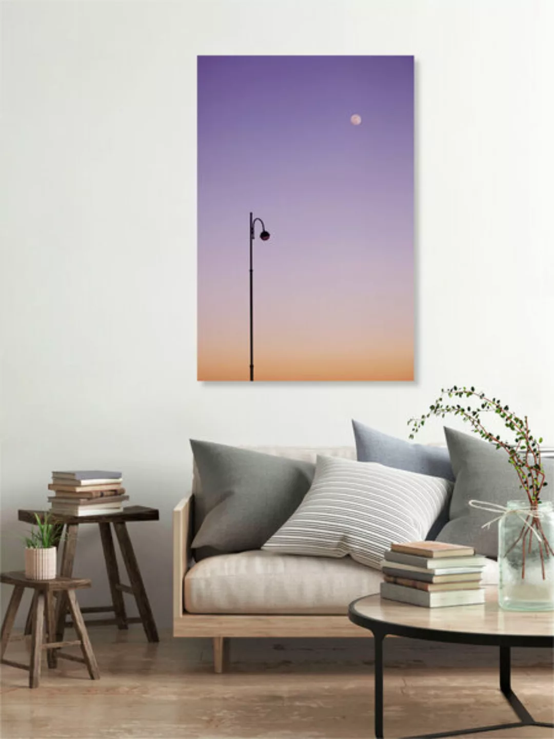 Poster / Leinwandbild - Moonlight günstig online kaufen