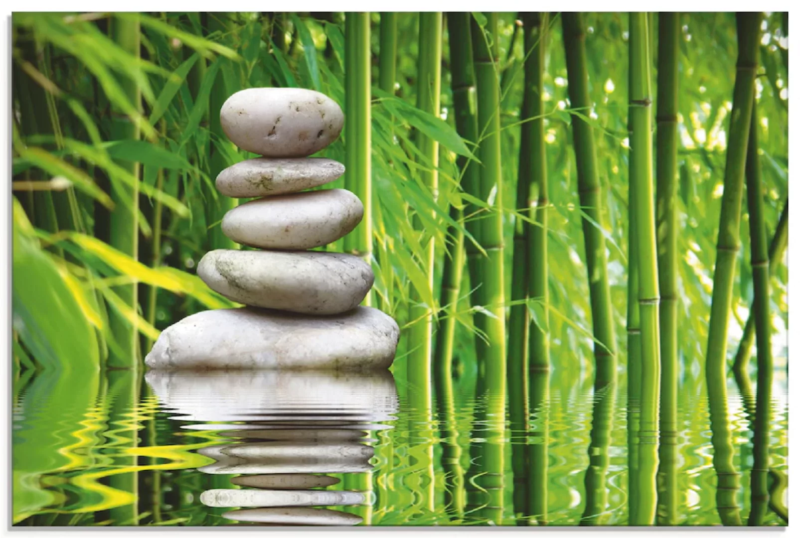 Artland Glasbild »Balance«, Zen, (1 St.), in verschiedenen Größen günstig online kaufen