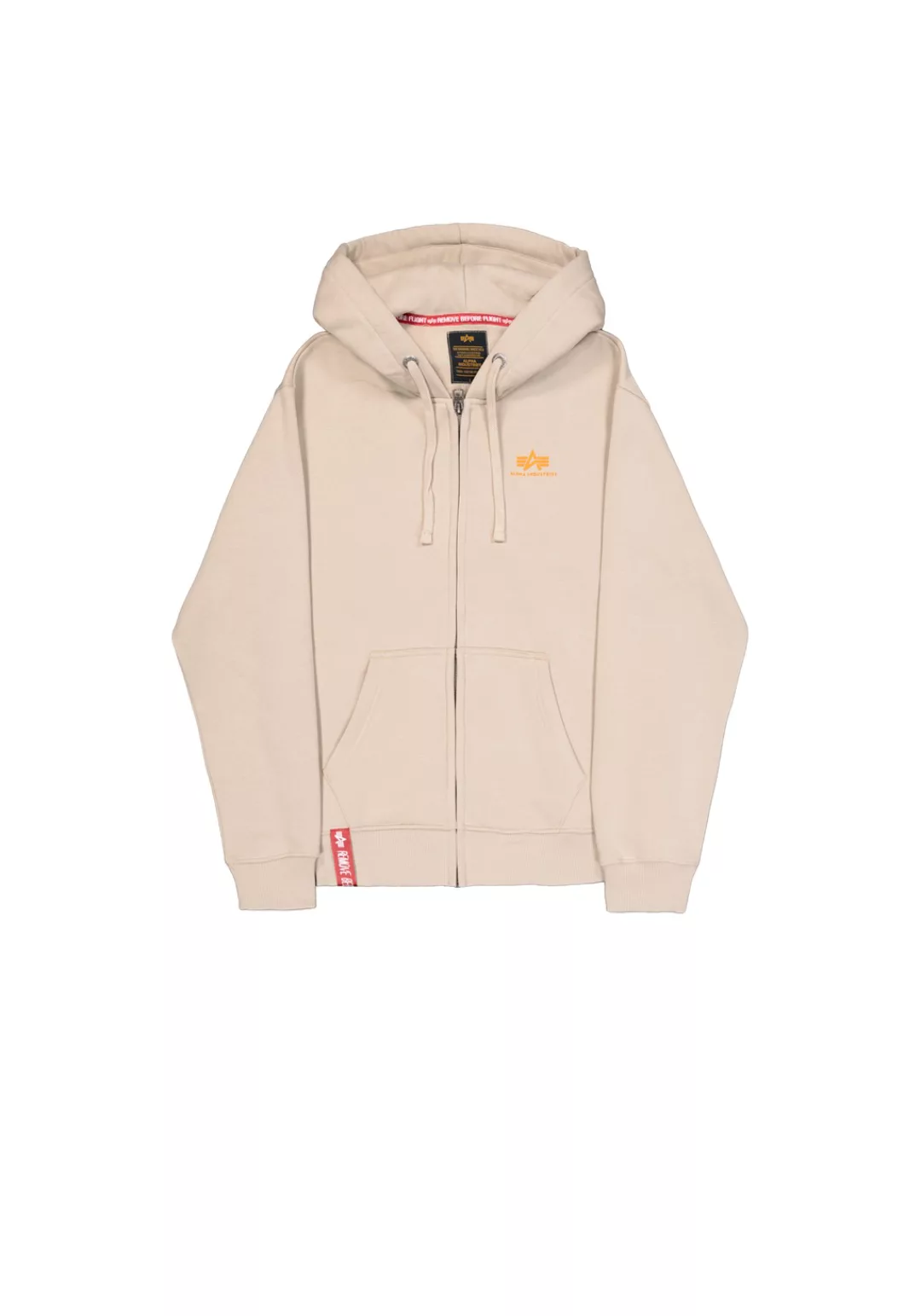 Alpha Industries Hoodie "Basic Zip Hoodie SL Kapuzensweatshirt" günstig online kaufen
