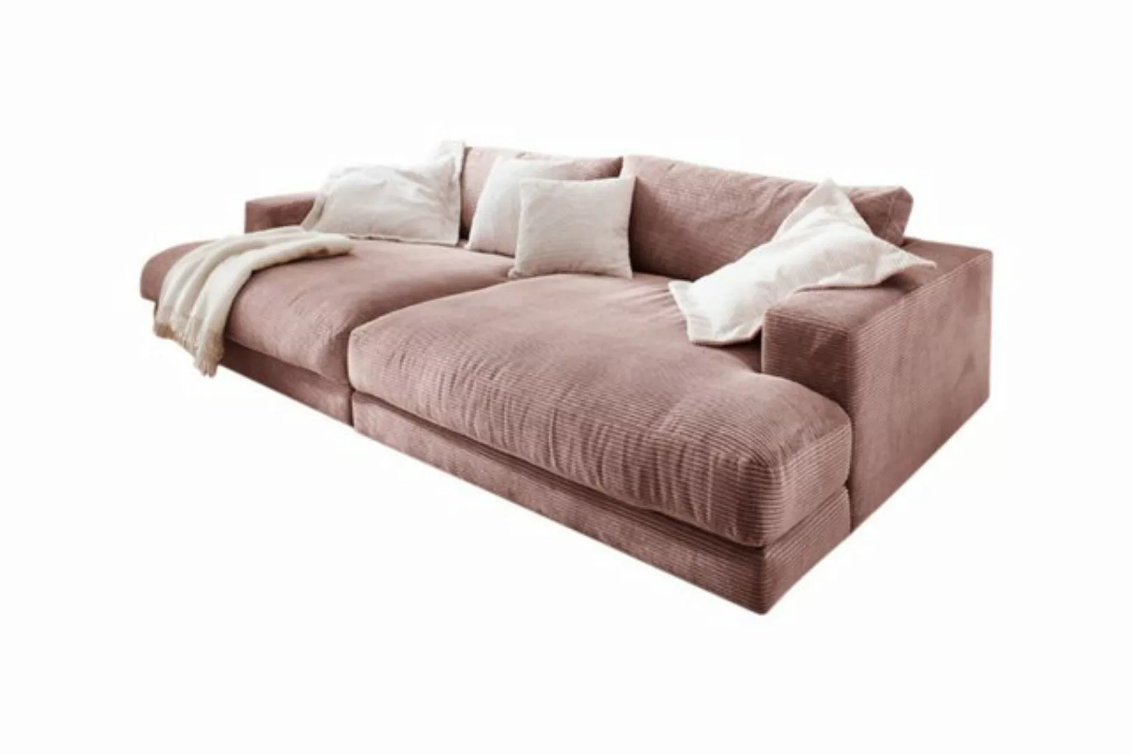 KAWOLA Big-Sofa MADELINE, Sofa Stoff od. Cord, versch. Ausführungen und ver günstig online kaufen