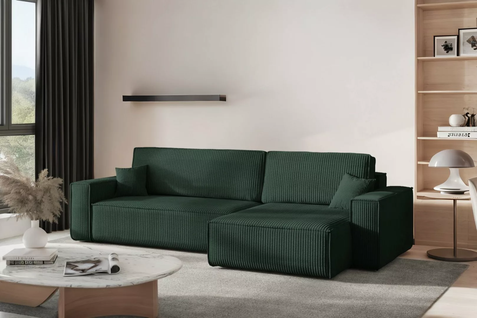 Kaiser Möbel Ecksofa mit schlaffunktion und bettkasten, BEST XL stoff Poso günstig online kaufen