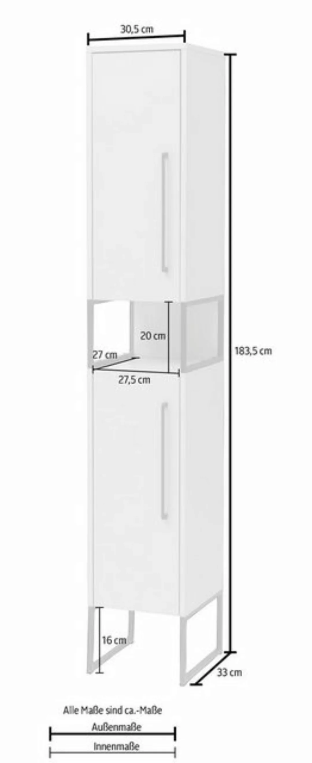 Schildmeyer Hochschrank "Limone" günstig online kaufen