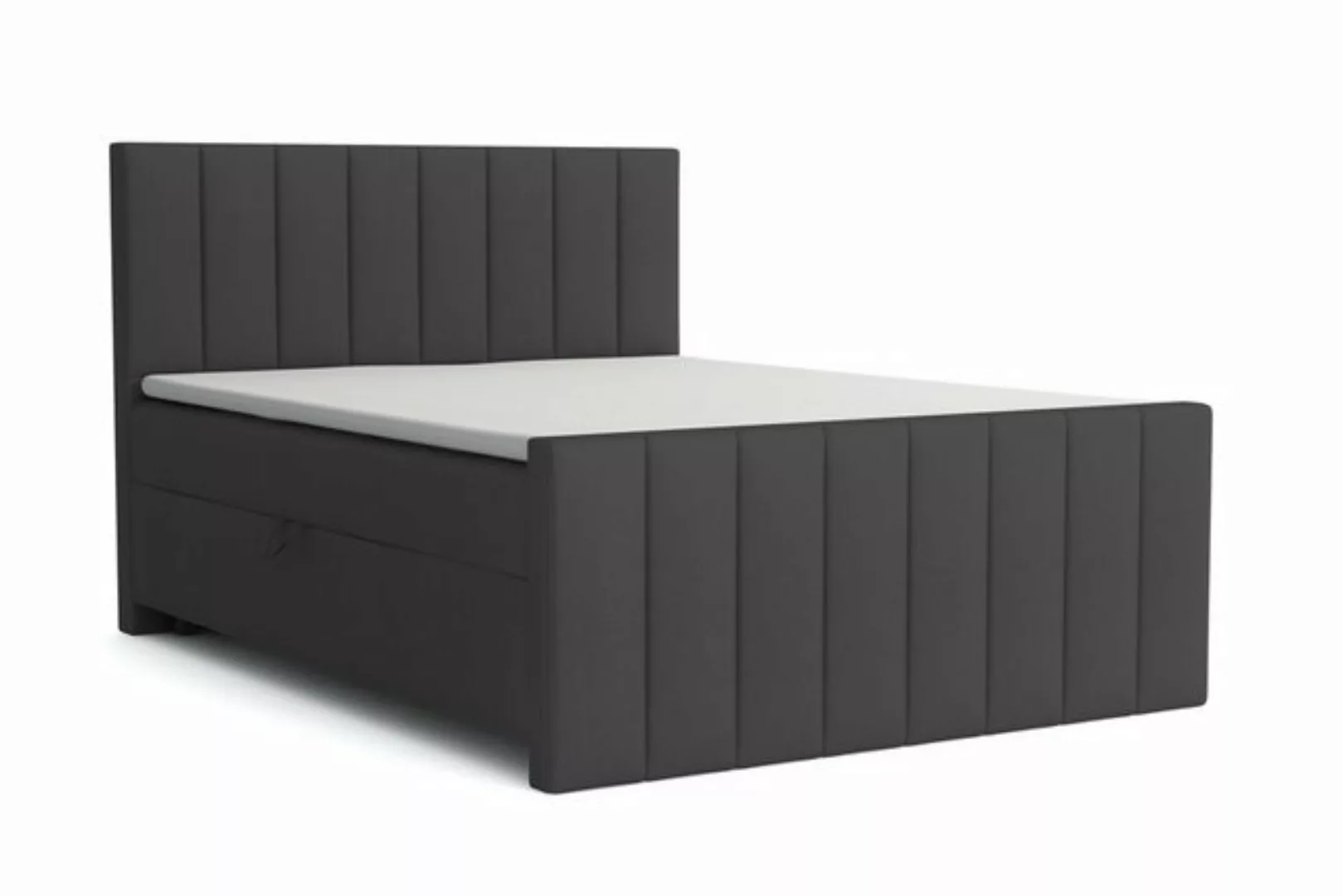 Deine Möbel 24 Boxspringbett FEN Boxspring Komplettbett Polsterbett (Set, 4 günstig online kaufen