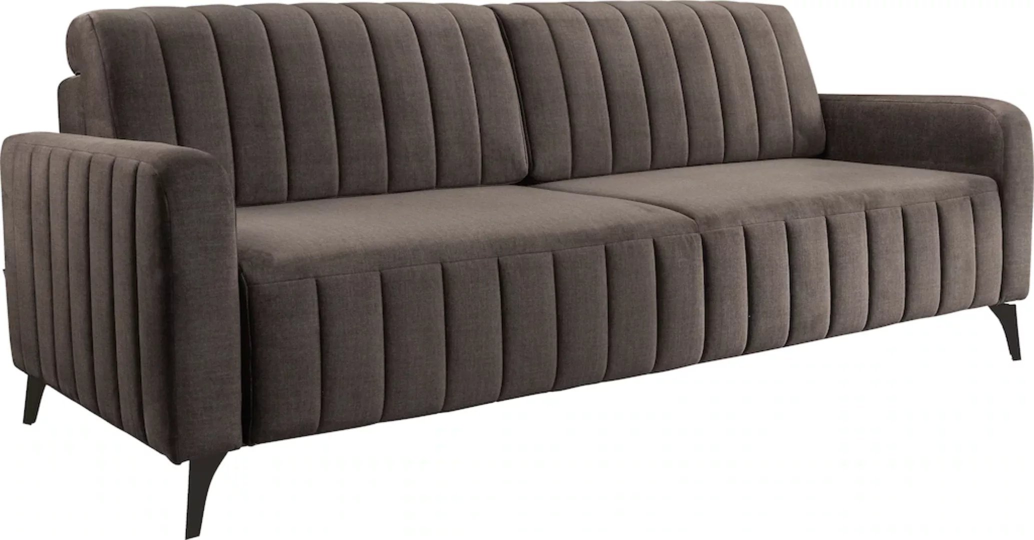 exxpo - sofa fashion 3-Sitzer "Grande, hochwertiges Schlafsofa aus Microvel günstig online kaufen