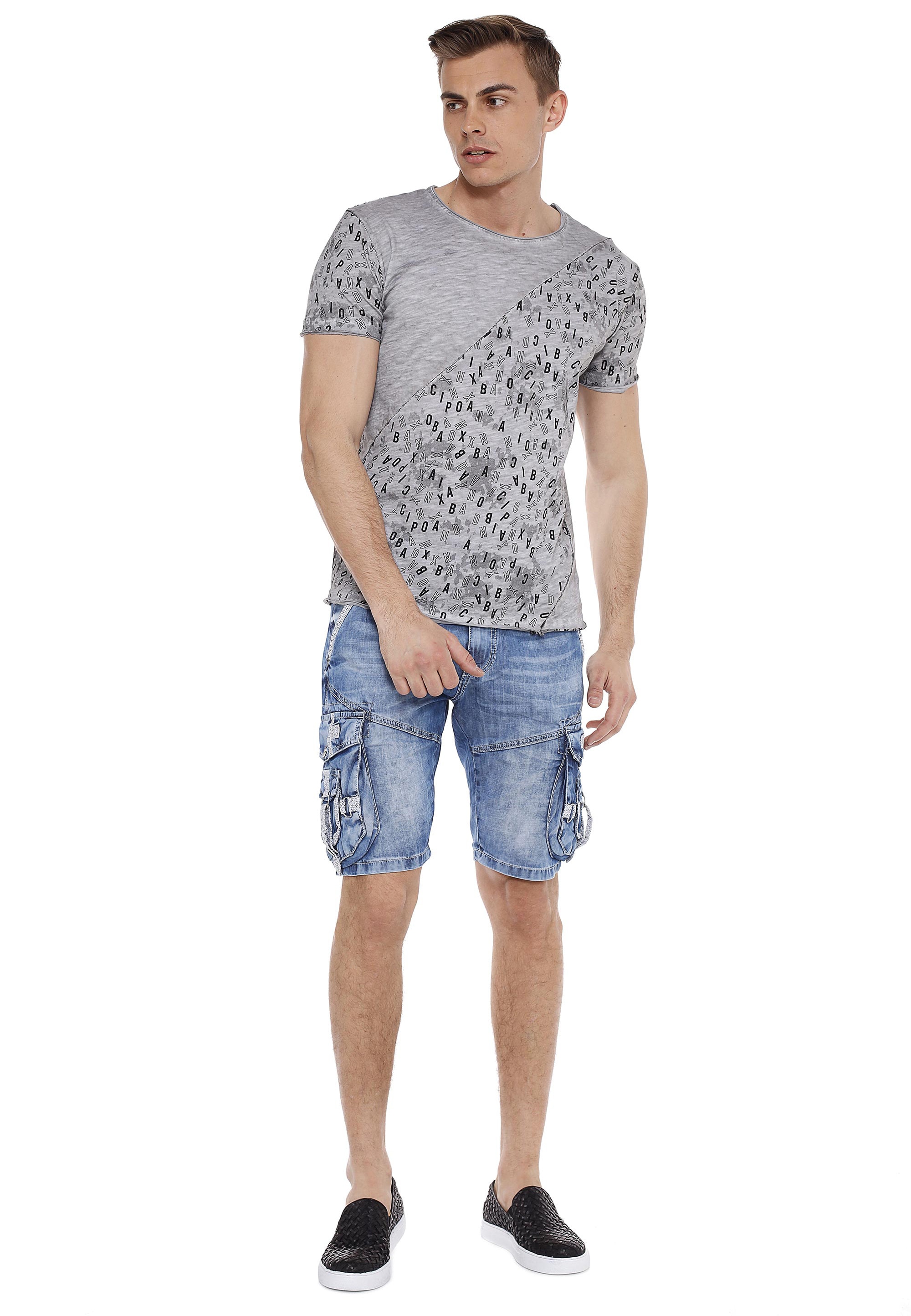 Cipo & Baxx T-Shirt, im asymmetrischen Look günstig online kaufen