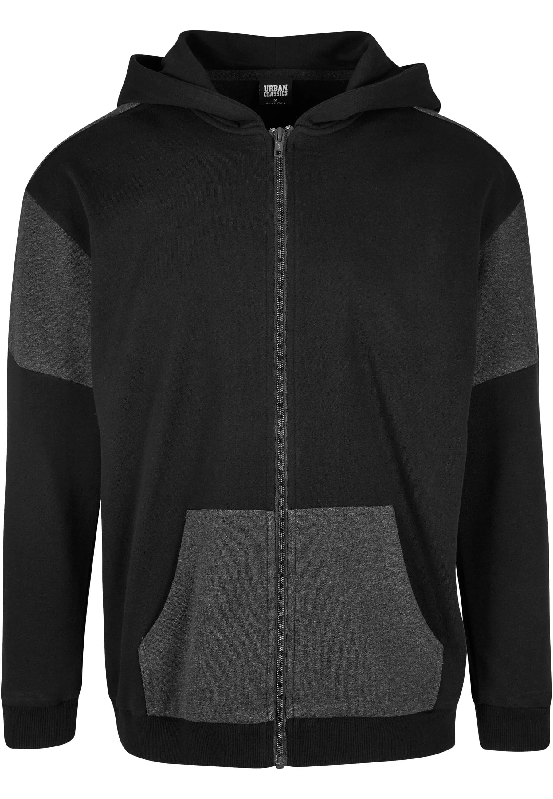 URBAN CLASSICS Sweatjacke "Urban Classics Herren Oversized Patch Zip Hoody" günstig online kaufen