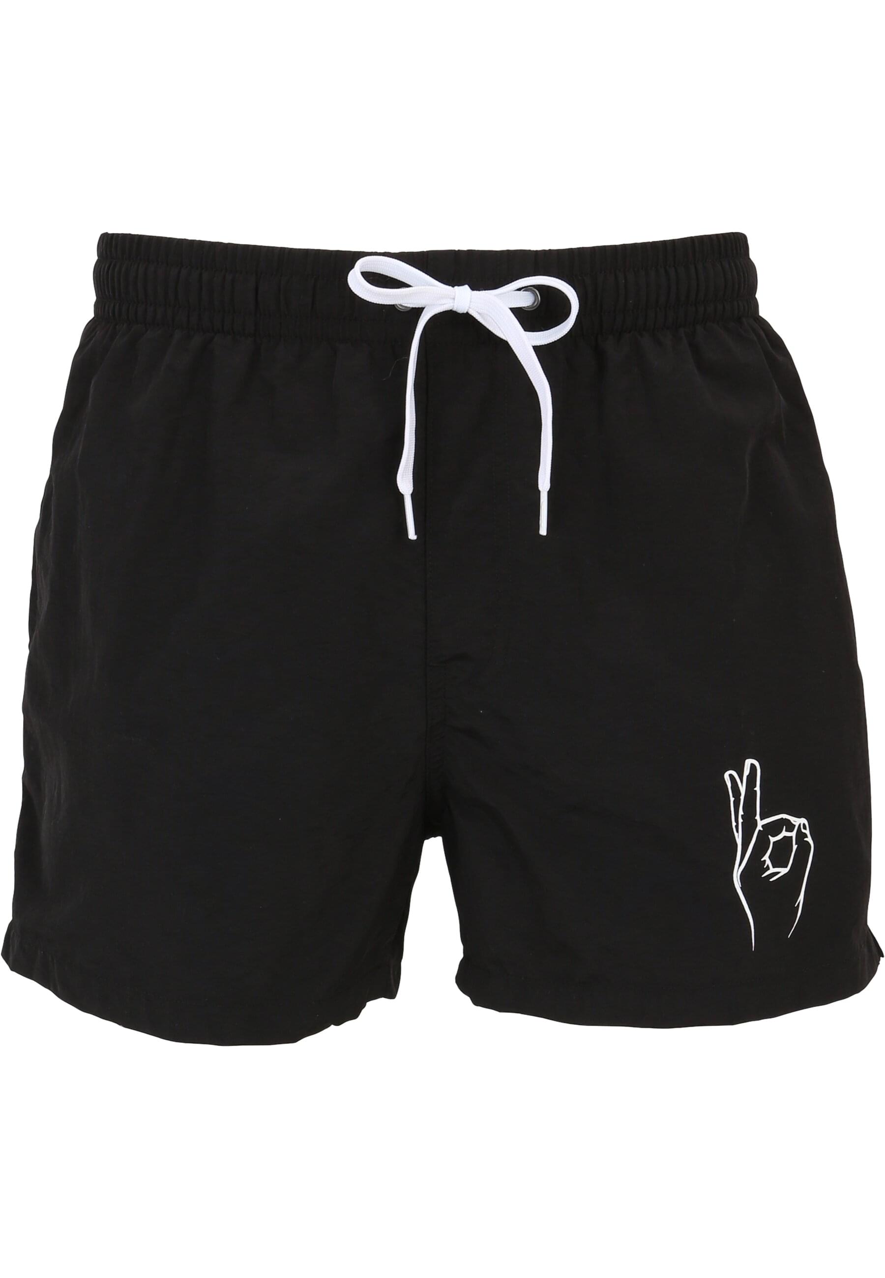 MisterTee Badeshorts "MisterTee Herren Easy Sign Swim Shorts" günstig online kaufen