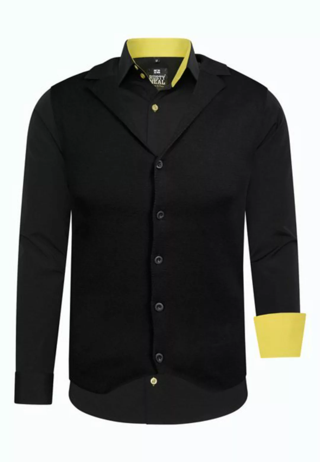 Rusty Neal Langarmhemd inklusive Langarmhemd und Weste günstig online kaufen