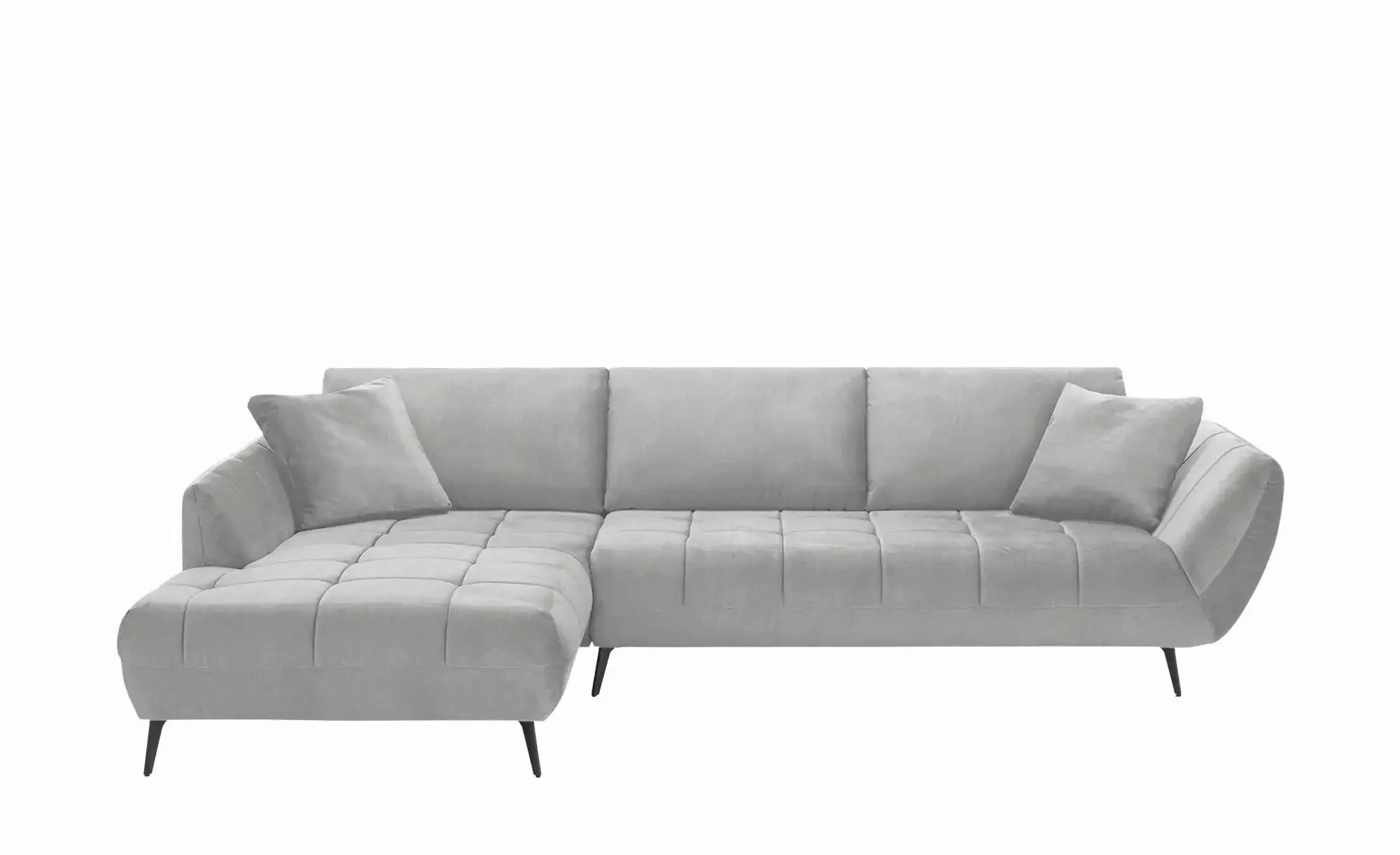 bobb Ecksofa   Carly ¦ silber ¦ Maße (cm): B: 313 H: 90 T: 215.0 Polstermöb günstig online kaufen