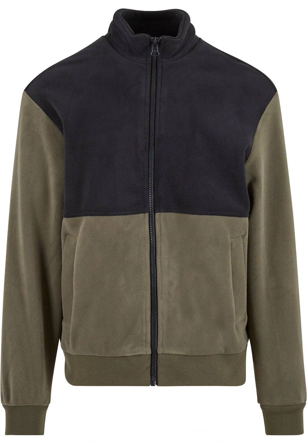 URBAN CLASSICS Allwetterjacke "Urban Classics Colour Block Polar Fleece Jac günstig online kaufen