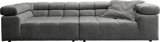 INOSIGN Big-Sofa "Ancona B/T/H: 290/110/70 cm", auffällige Steppung, inkl. günstig online kaufen