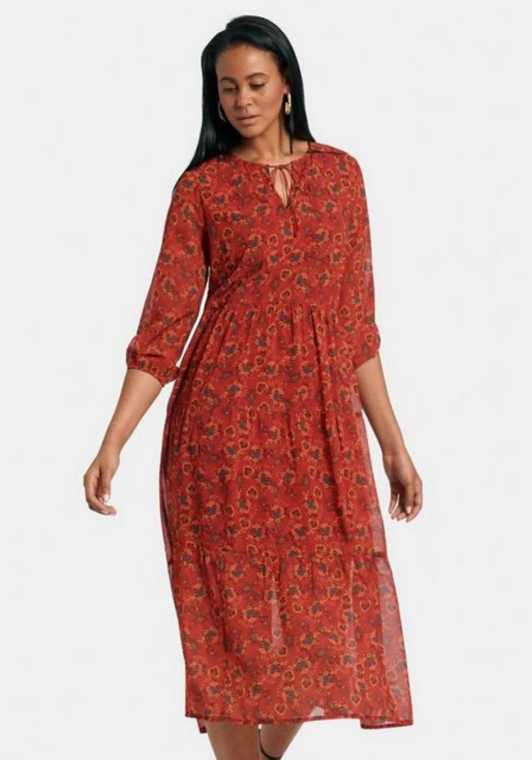 Emilia Lay Abendkleid Panel dress with 3/4-length sleeves günstig online kaufen