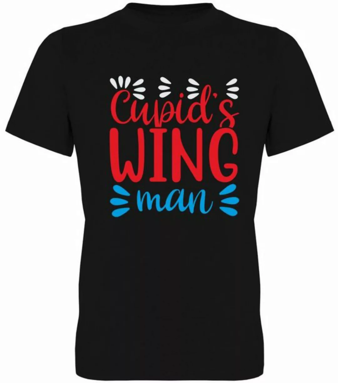 G-graphics T-Shirt Cupid´s Wingman Herren T-Shirt, mit Frontprint, zum Vale günstig online kaufen
