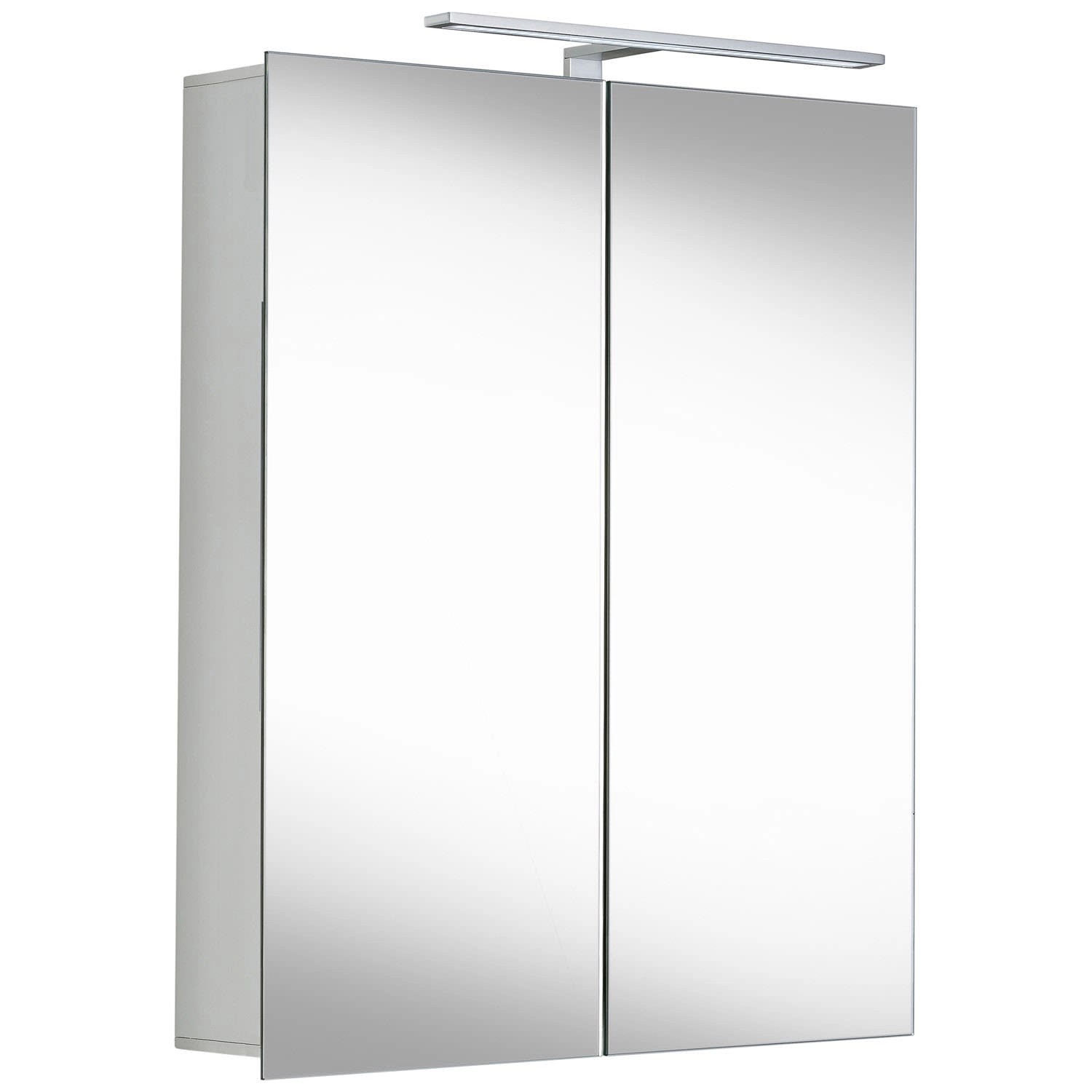 Megabad Profi Collection LED Spiegelschrank S60 Alu 100 günstig online kaufen