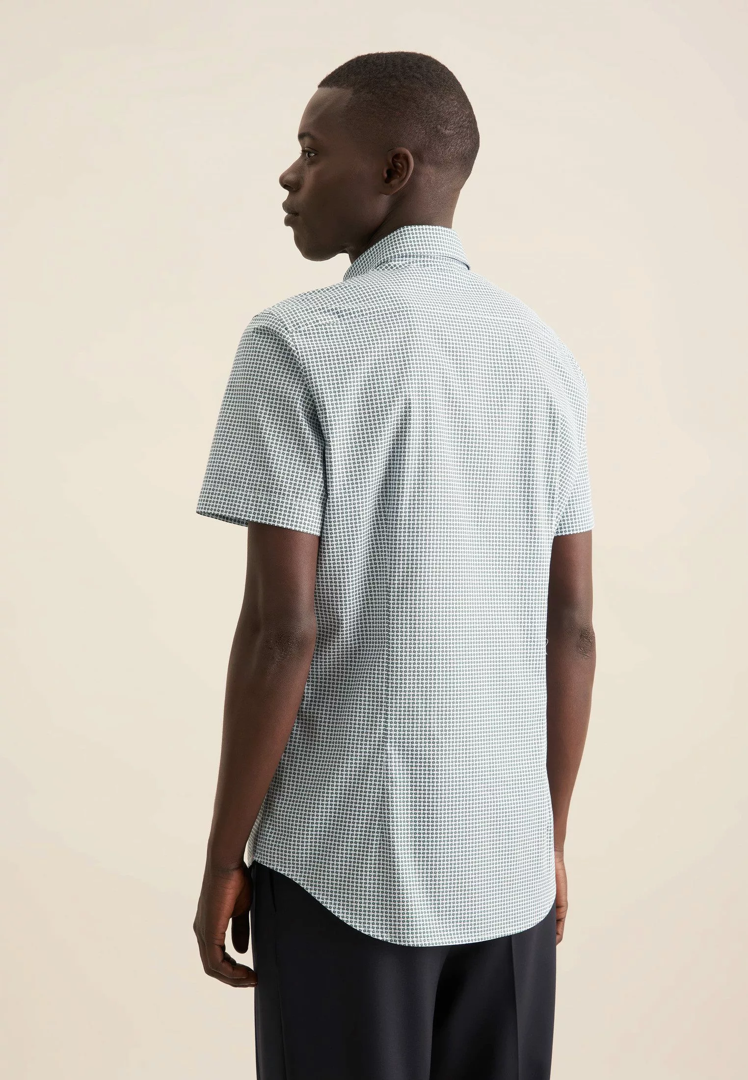 seidensticker Businesshemd Shaped Shaped Kurzarm Button-Down-Kragen günstig online kaufen