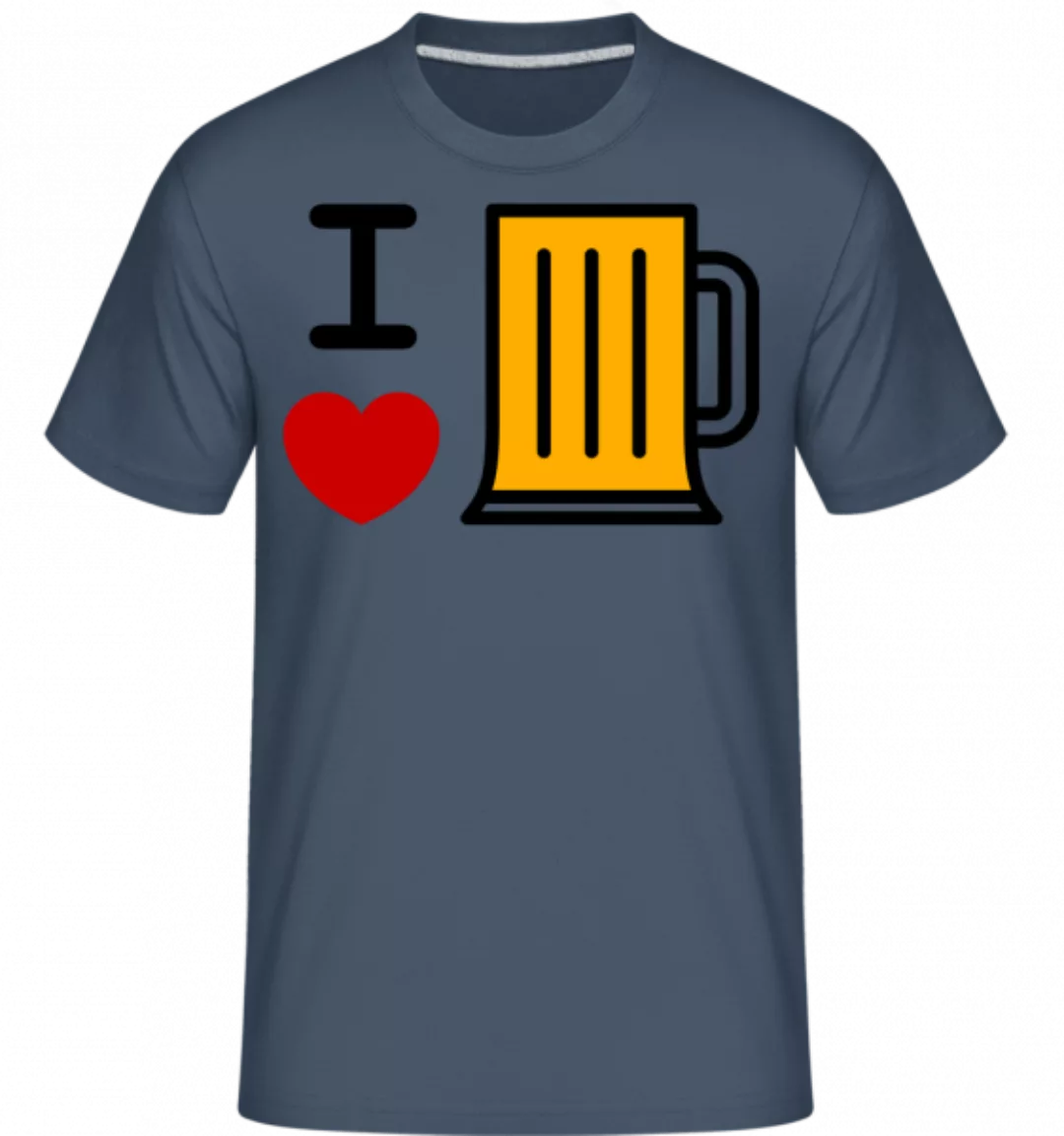 Ich Liebe Bier · Shirtinator Männer T-Shirt günstig online kaufen