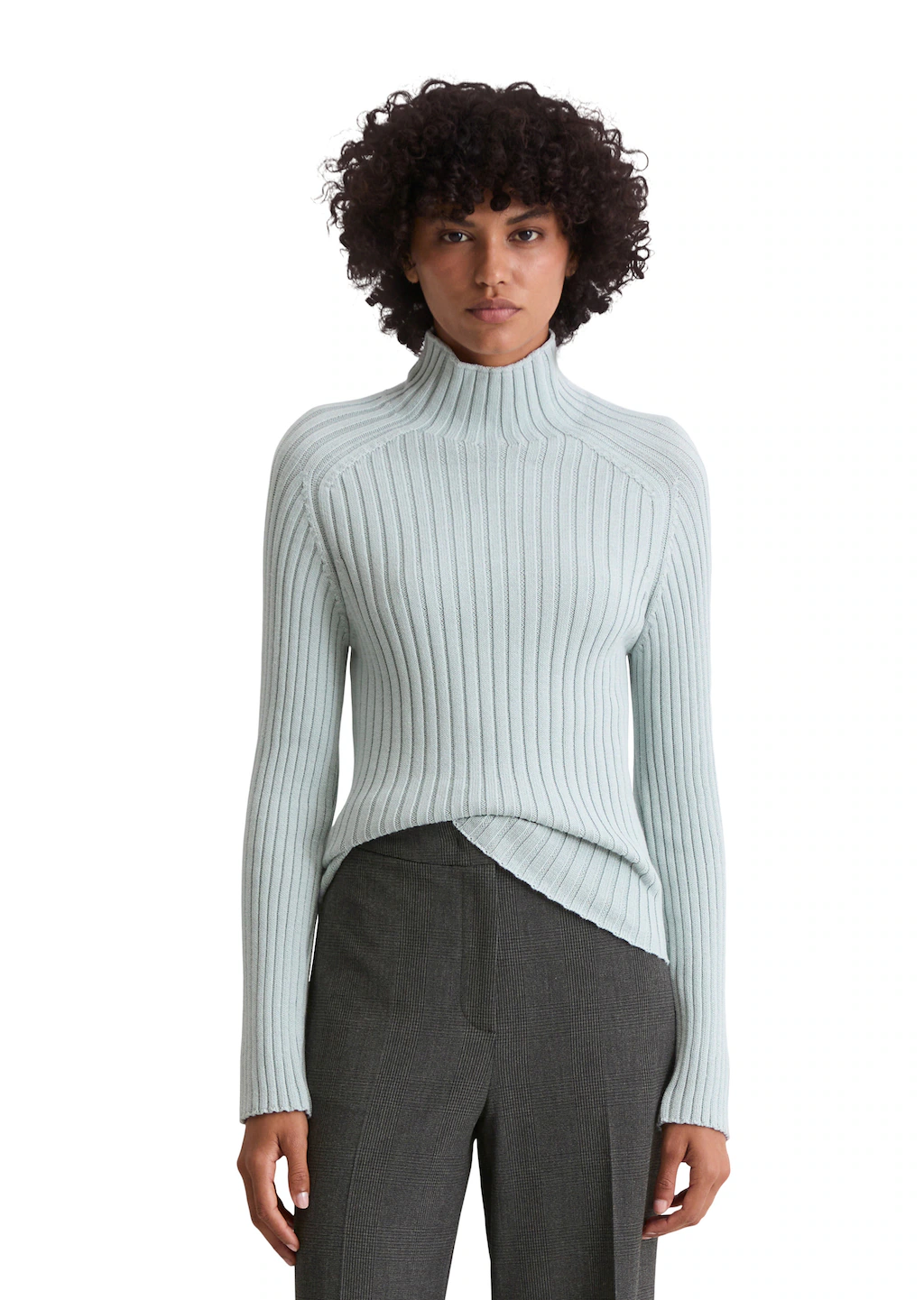 Marc OPolo Stehkragenpullover "aus Heavy Weight Cotton" günstig online kaufen