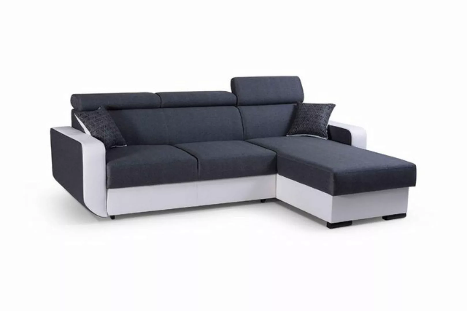 Furnix Ecksofa IMPERISIO Sofa in L-Form Schlaffunktion Bettkasten, mit Rela günstig online kaufen