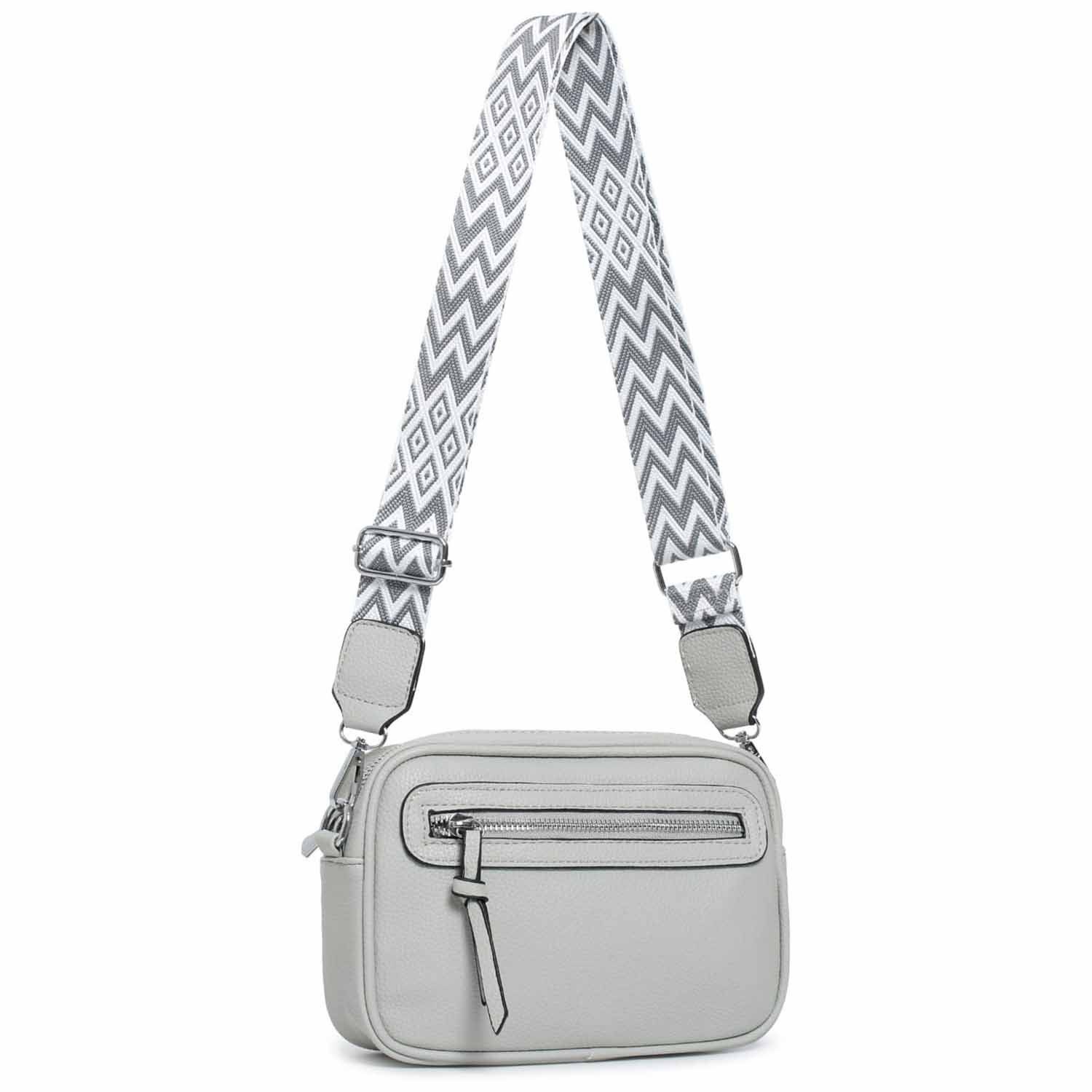 ITALYSHOP24 Schultertasche Damen Umhängetasche CrossBody Brusttasche günstig online kaufen