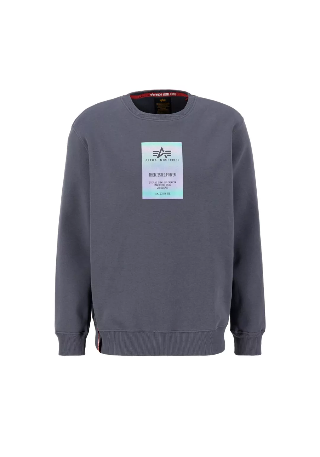 Alpha Industries Sweater "Alpha Industries Men - Sweatshirts Rainbow Refl. günstig online kaufen