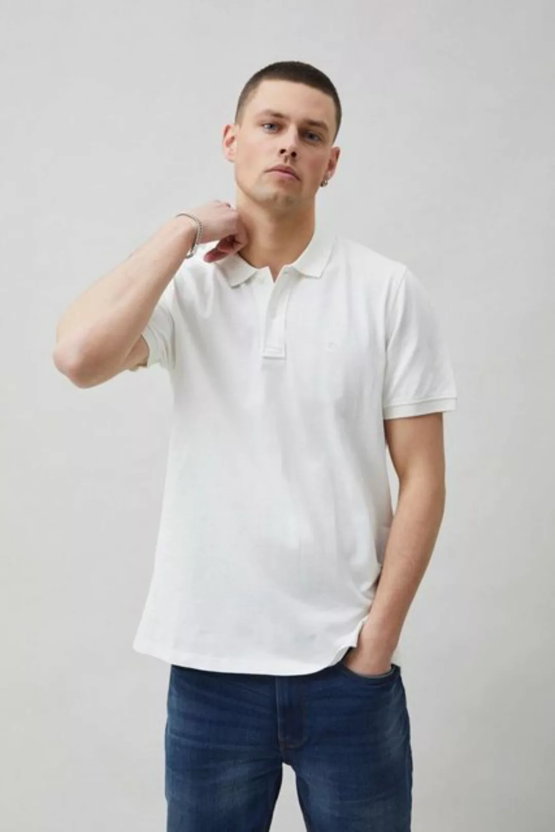 Blend Poloshirt Polo Shirt Übergrößen Kurzarm Hemd aus Baumwolle BLEND Polo günstig online kaufen