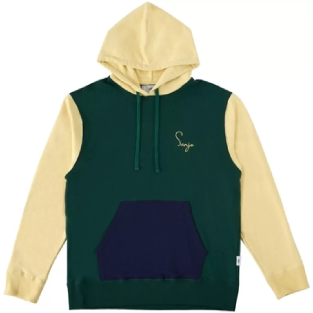 Sanjo  Sweatshirt 1954 Logo Multicolor Hoodie - Green günstig online kaufen