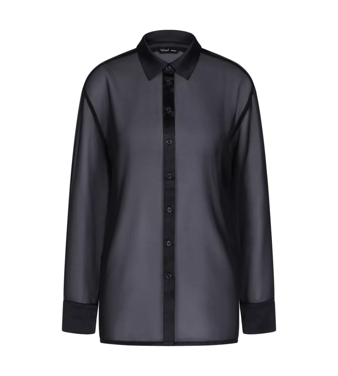 Triumph Hemdbluse "A Weekend to Remember Shirt", transparenter Look günstig online kaufen