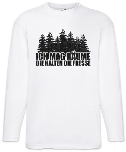 Urban Backwoods Langarmshirt Ich Mag Bäume Langarm T-Shirt Outdoor Trekking günstig online kaufen