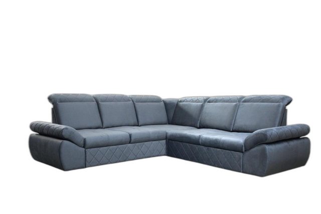 Xlmoebel Ecksofa Zeitgemäße Sofa-Eckmöbel Textil L-Form Neu für Wohnzimmer, günstig online kaufen