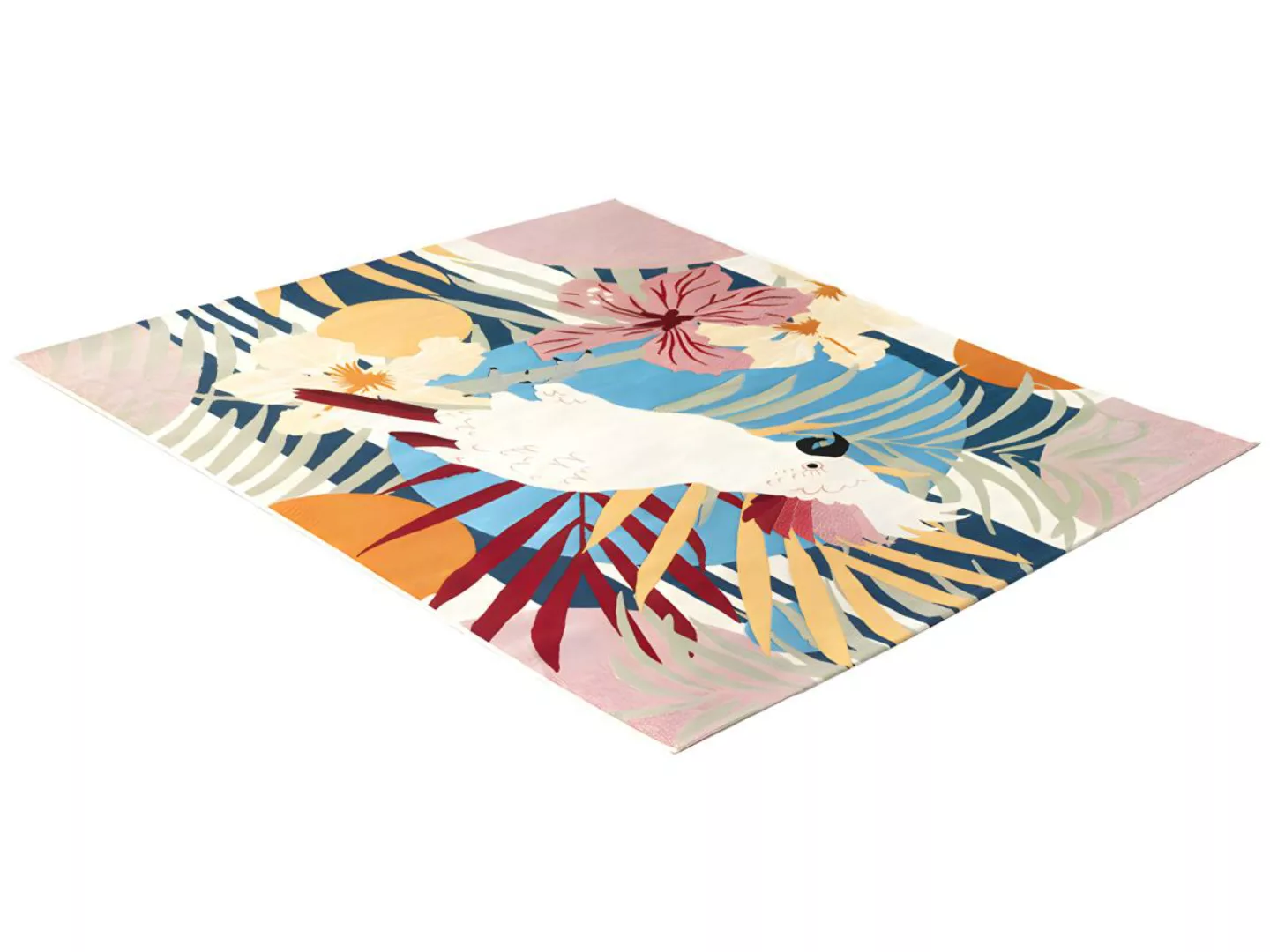 Teppich Indoor & Outdoor - 150 x 200 cm - Mehrfarbig - PERROCO günstig online kaufen