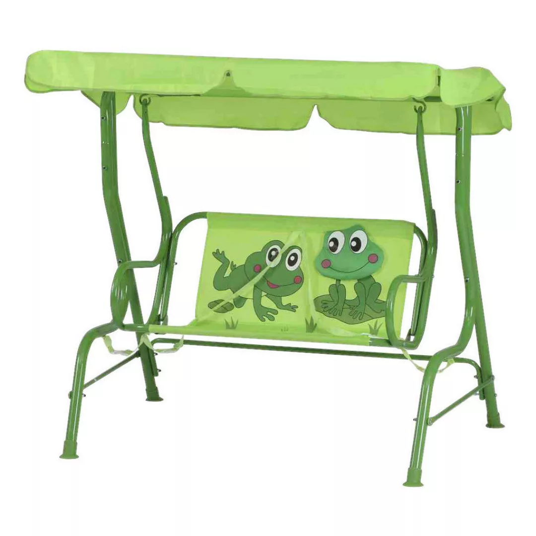 Gardamo Kinder-Hollywoodschaukel FROGGY grün günstig online kaufen