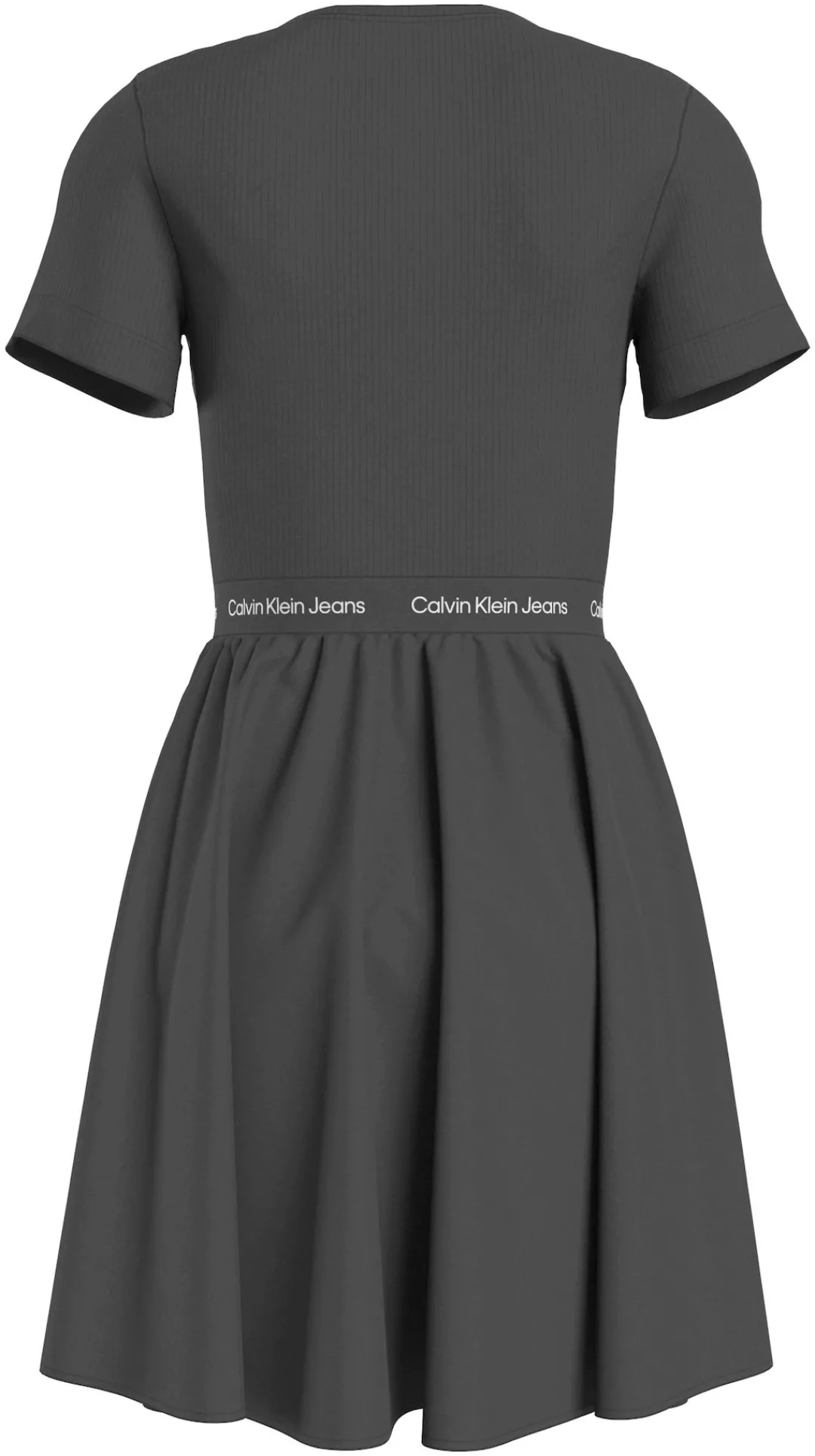 Calvin Klein Jeans Plus Skaterkleid PLUS LOGO ELASTIC SS DRESS Große Größen günstig online kaufen