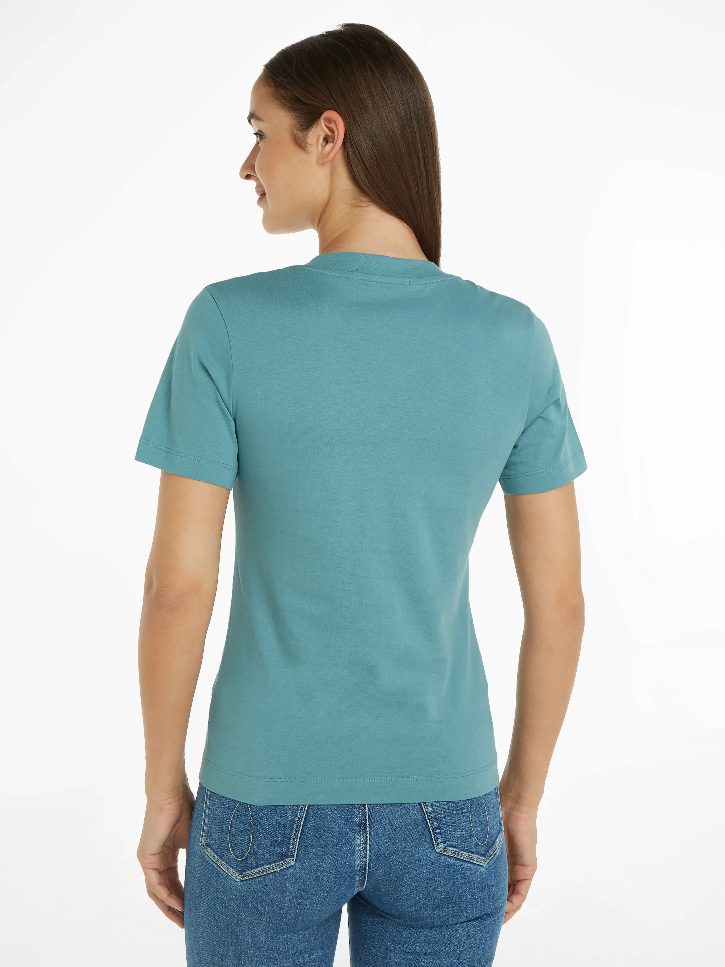 Calvin Klein Jeans V-Shirt MONOLOGO SLIM V-NECK TEE mit Logodruck günstig online kaufen