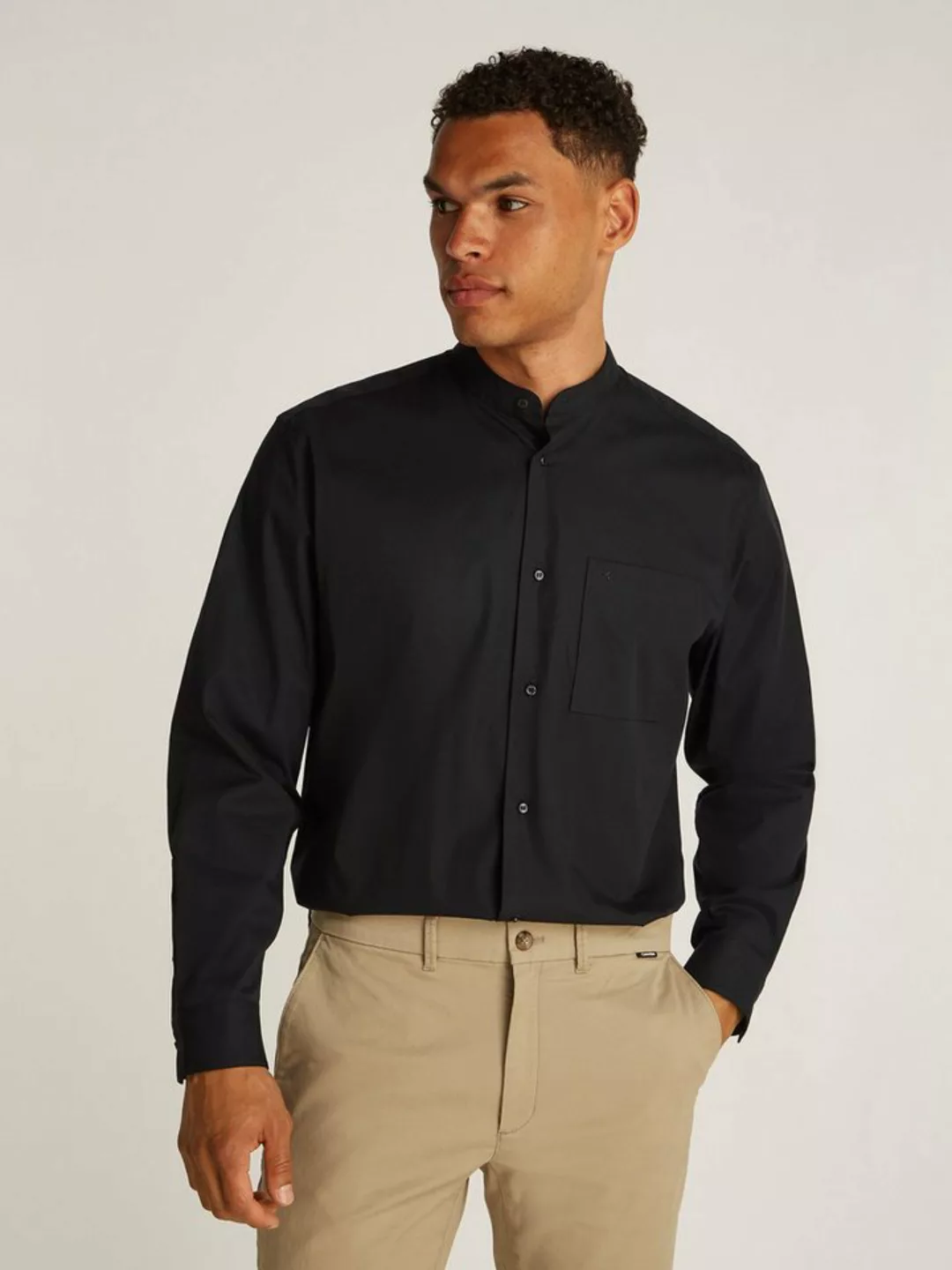 Calvin Klein Kurzarmhemd POPLIN MODERN S/S POCKETS SHIRT günstig online kaufen