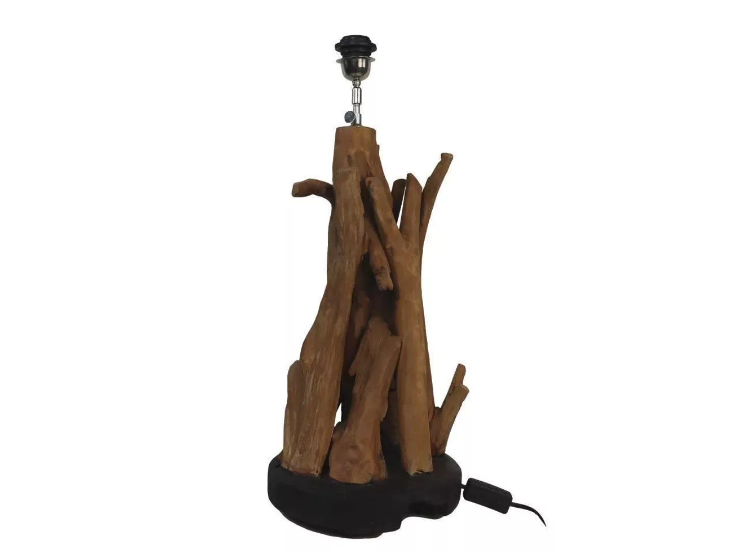 HSM Collection | Tischlampe Woody aus teakholz günstig online kaufen