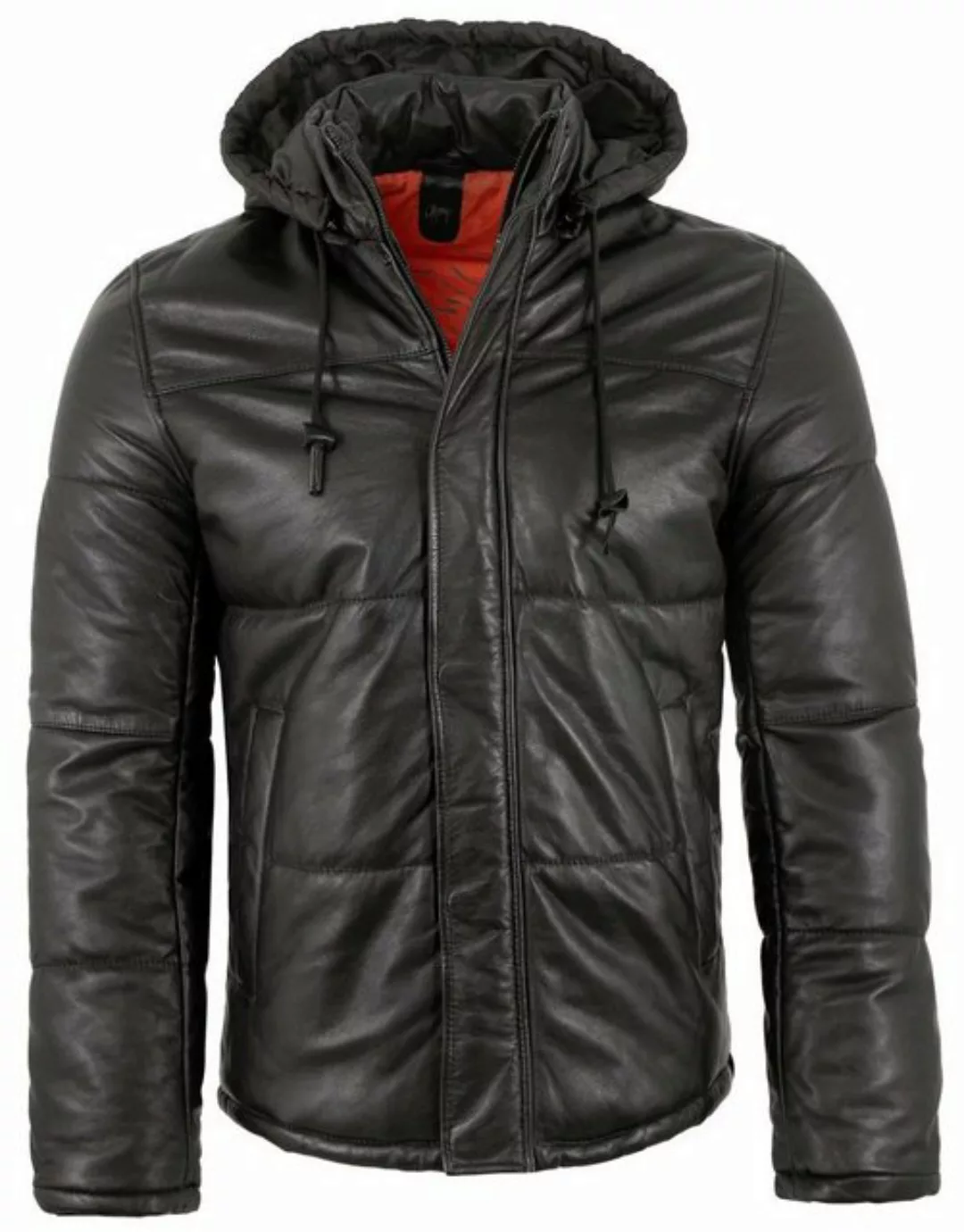 Gipsy Lederjacke GMDule RF Gipsy - Herren Echtleder Lederjacke Kapuze Lammn günstig online kaufen