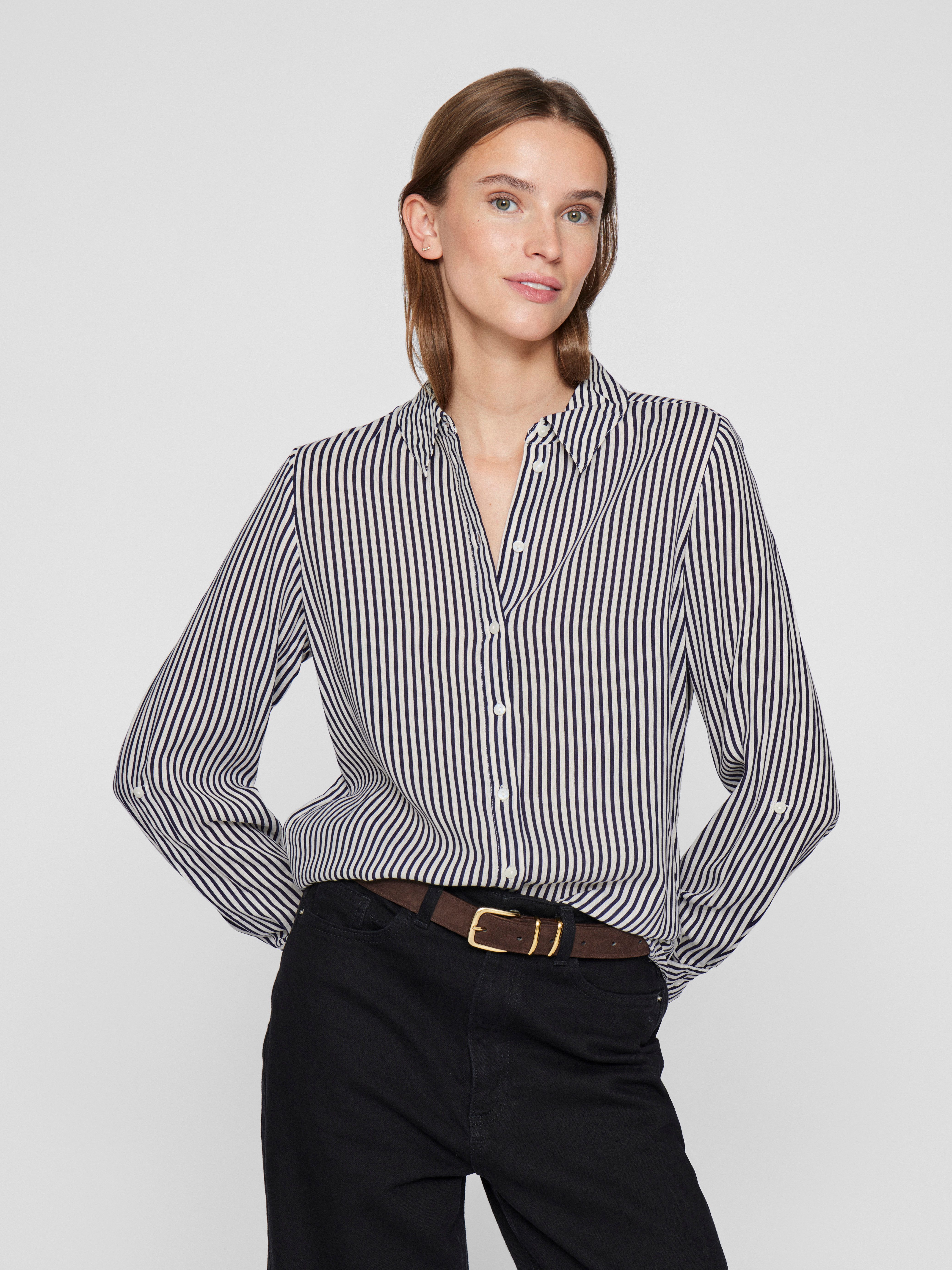 Vila Langarmbluse VIROSA L/S SHIRT - günstig online kaufen
