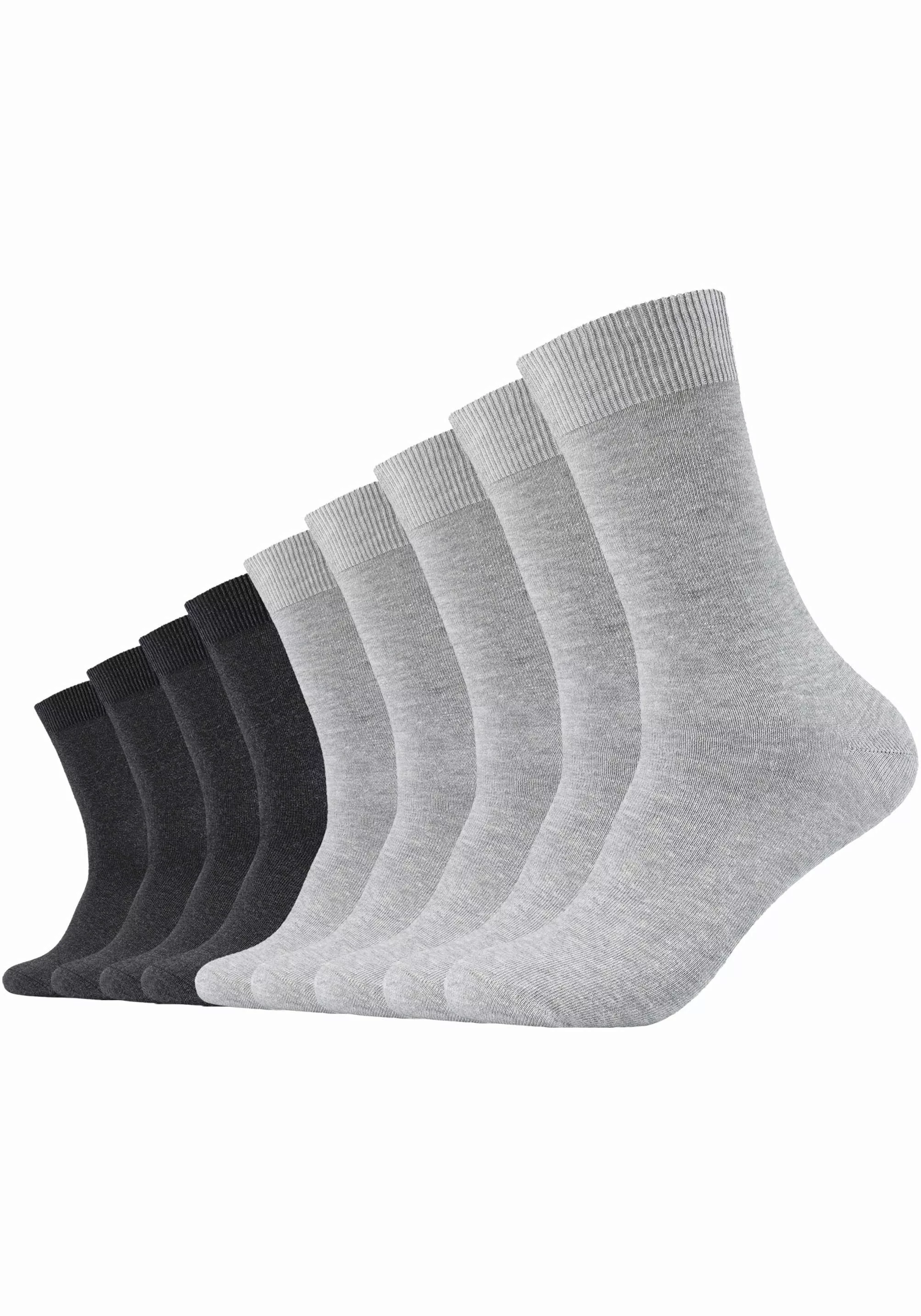 Camano Socken, (9er Pack), mit verstärktem Fersen- und Zehenbereich günstig online kaufen