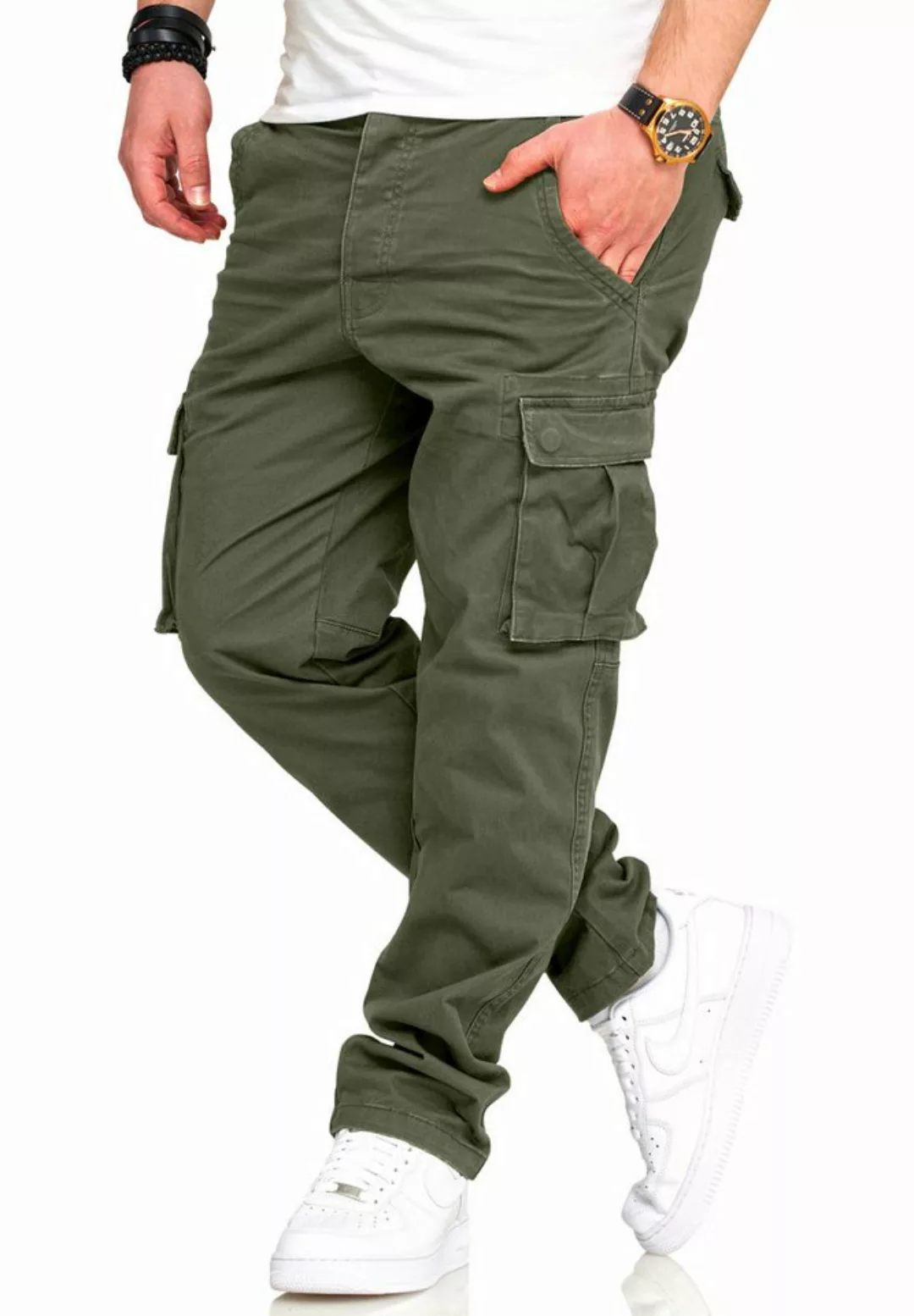 SOULSTAR Cargohose S2SARI Herren Chino Jeans Hose Stoffhose Freizeithose günstig online kaufen