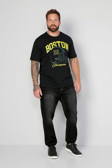 Boston Park T-Shirt Boston Park T-Shirt Halbarm Print bis 72/74 günstig online kaufen