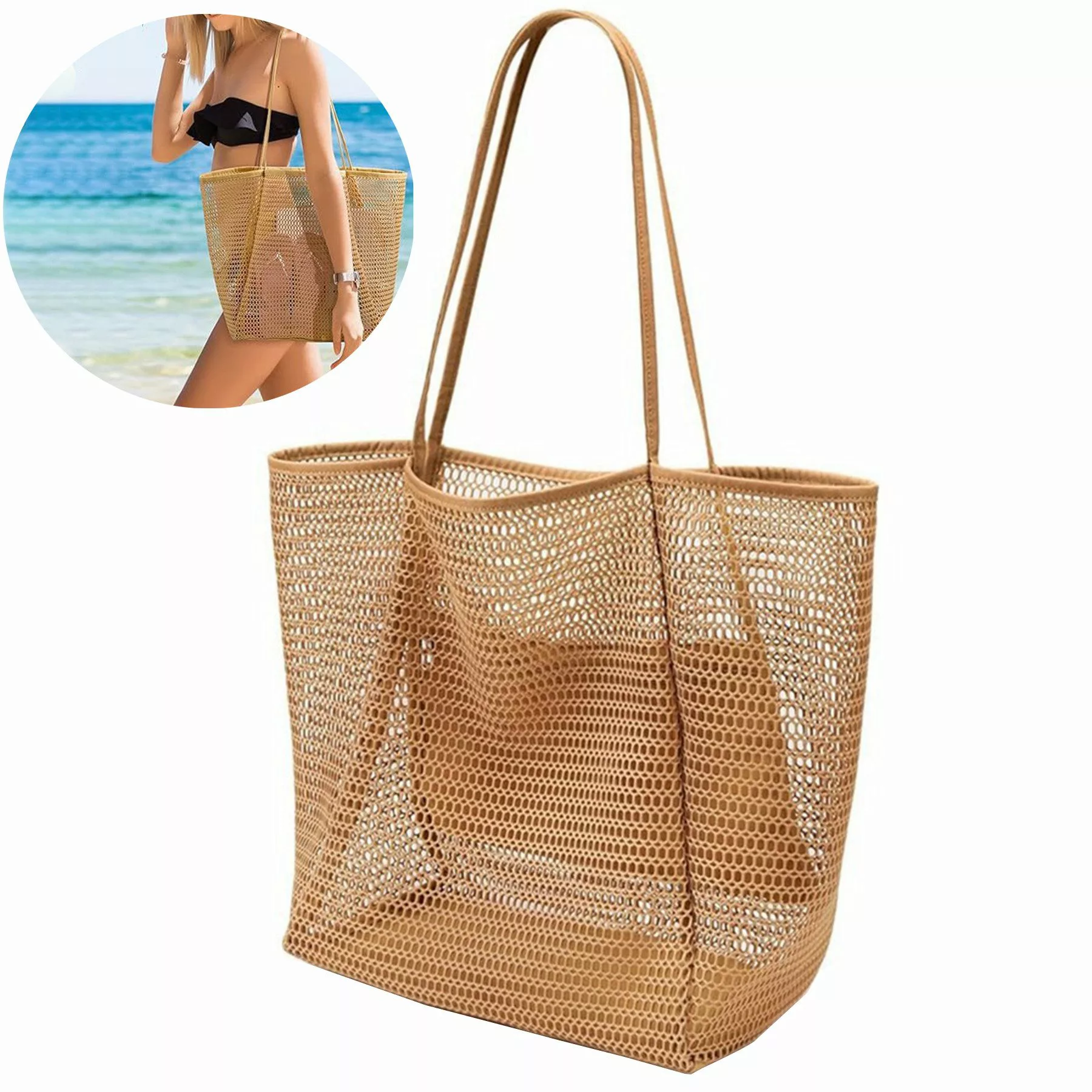 Mutig Strandtasche Große Strandtasche Damen, XL günstig online kaufen