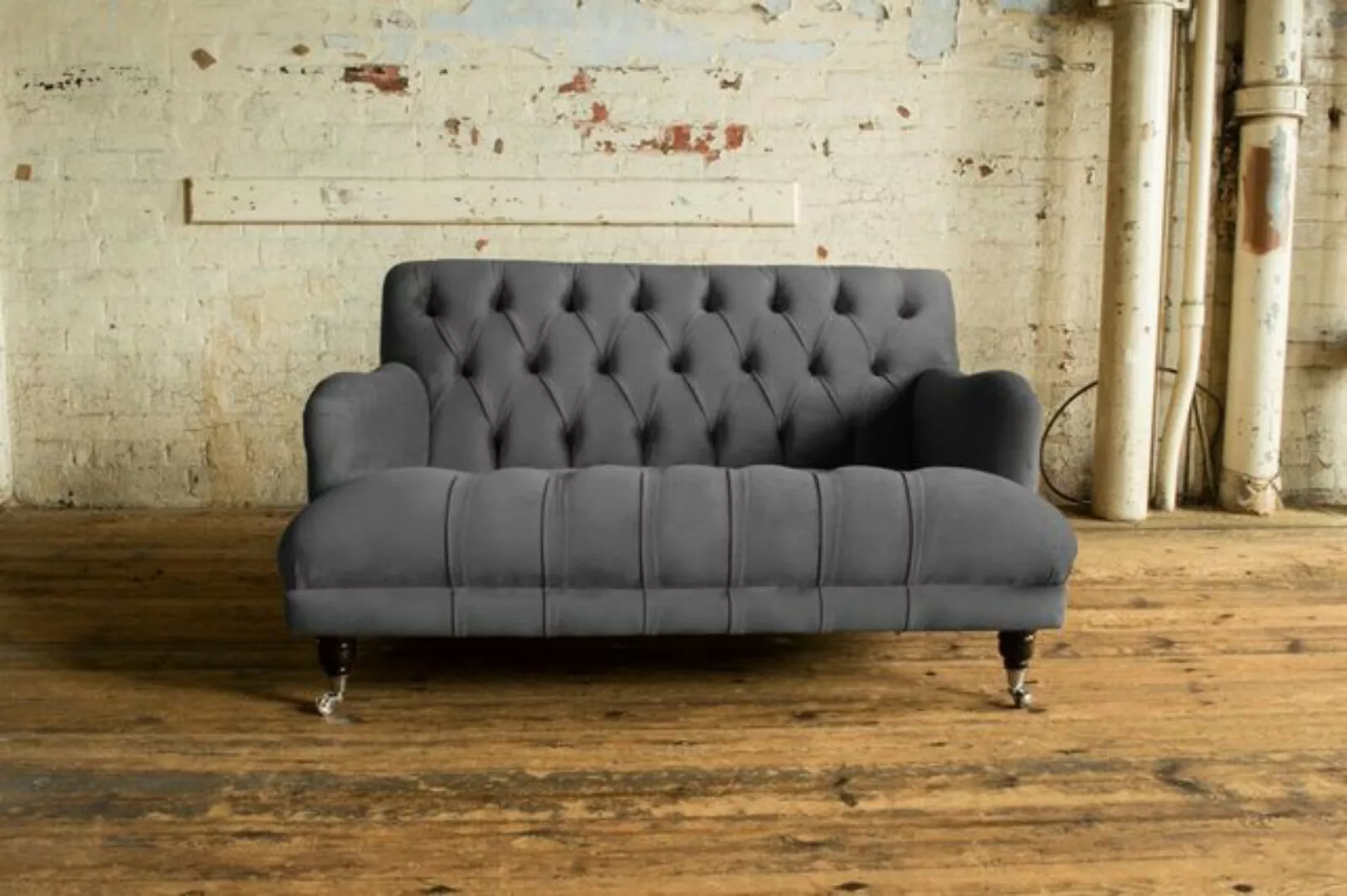 JVmoebel Chesterfield-Sofa, Chesterfield Klassische Wohnzimmer Möbel Sofa C günstig online kaufen