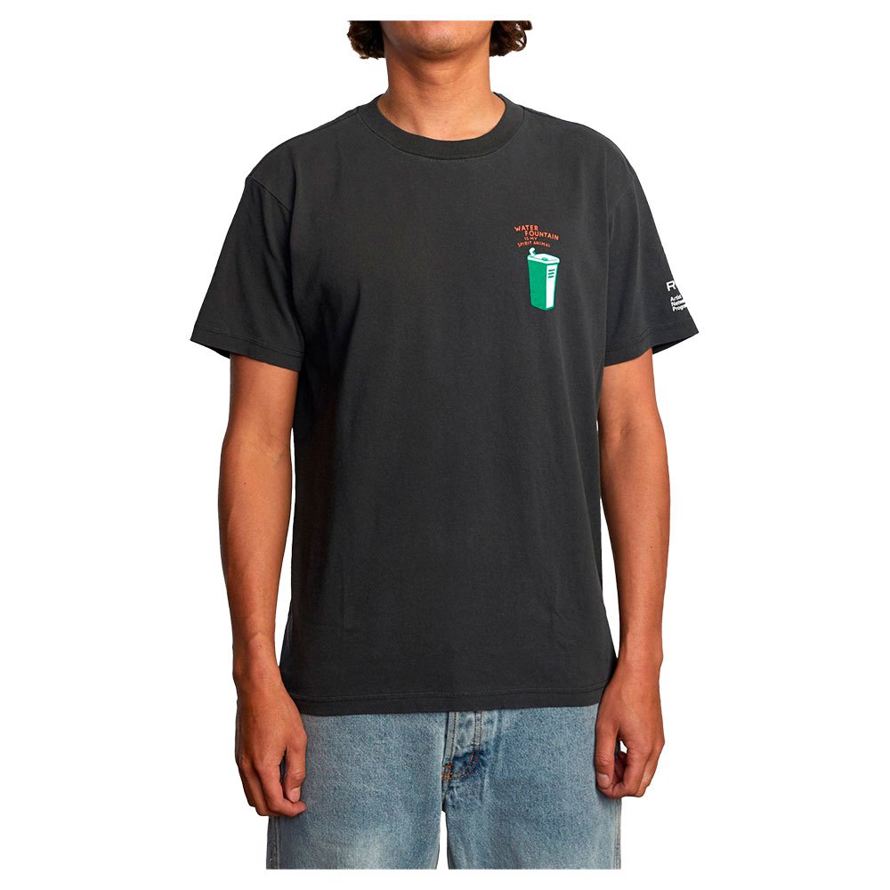 Rvca Espo Chase Kurzärmeliges T-shirt S Black günstig online kaufen