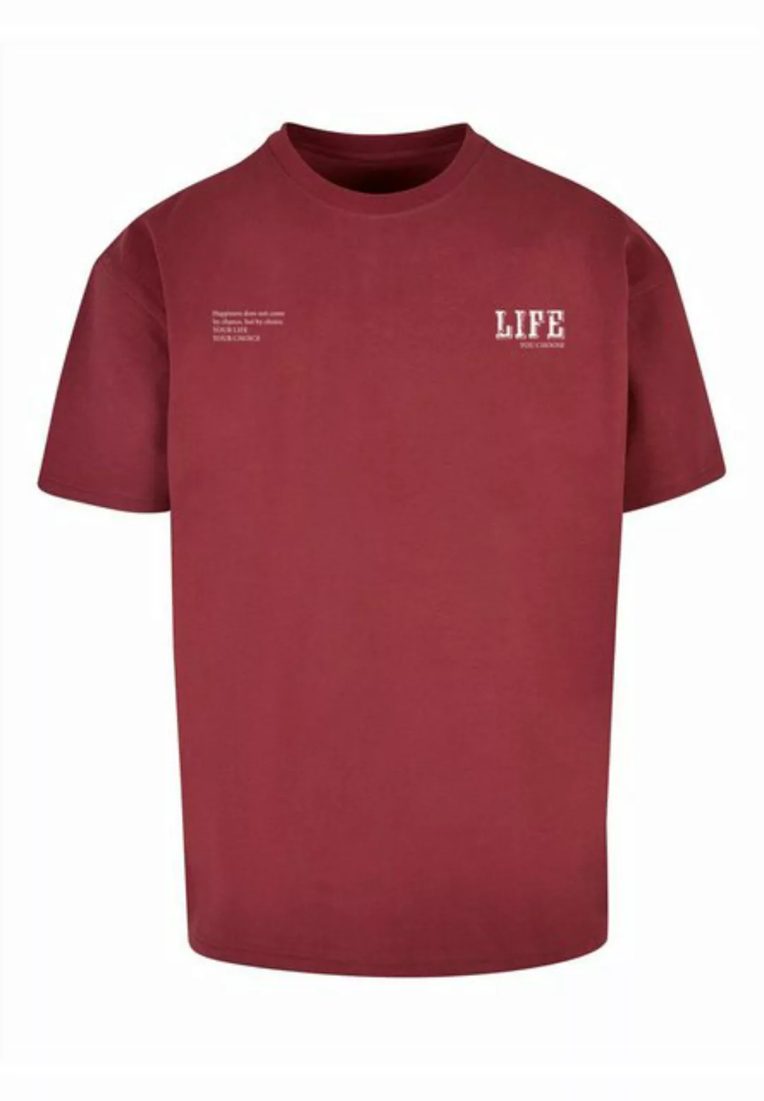 Merchcode T-Shirt Merchcode Herren Life Heavy Oversized Tee (1-tlg) günstig online kaufen