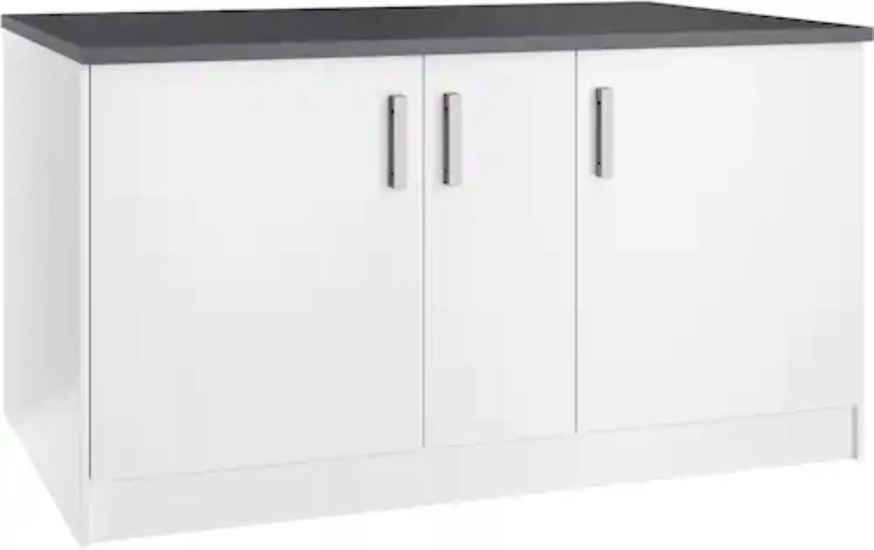 KOCHSTATION Kücheninsel »KS-Toronto«, Breite 153 cm, MDF-Fronten, Flaschenr günstig online kaufen