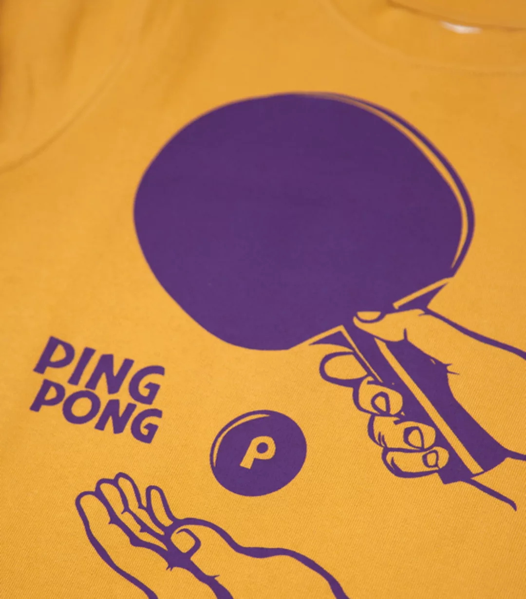 Ping Pong Tischtennis - Kinder Bio Sweater - Organic Cotton - Gelb günstig online kaufen